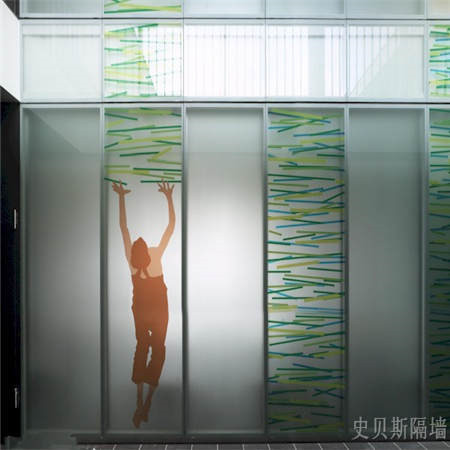性价比高的磨砂玻璃隔断图案哪里好专业生产
